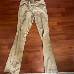 Target Mossimo Mid Rise Bootcut Khaki Pants